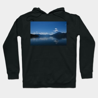 Summer day on Arrow Lake Hoodie